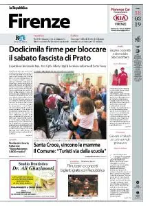 la Repubblica Firenze - 18 Marzo 2019