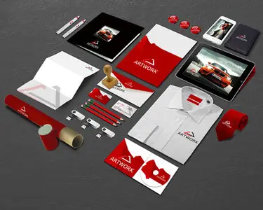 Corporate Identity Mockup Template 6 PSD