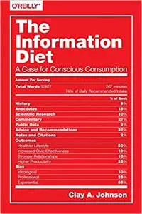 The Information Diet: A Case for Conscious Comsumption