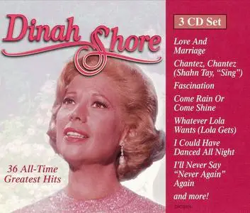 Dinah Shore - 36 All-Time Greatest Hits (1999)