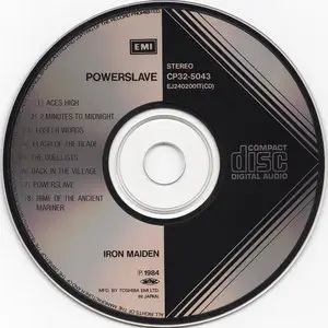 Iron Maiden - Powerslave (1984) [Japan Black Triangle CD] (ReUpload)