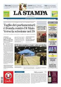 La Stampa - 8 Ottobre 2019