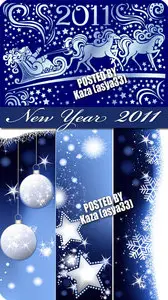 2011 New Year vector