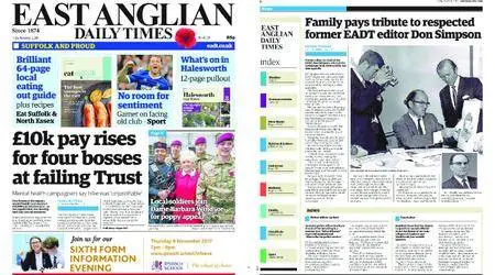 East Anglian Daily Times – November 03, 2017