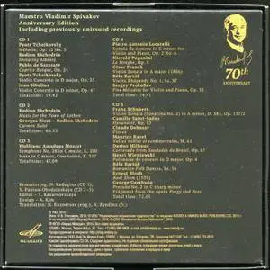 Vladimir Spivakov - Anniversary Edition: Box Set 5CDs (2015)