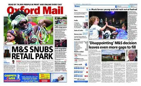 Oxford Mail – August 20, 2018