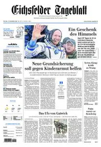 Eichsfelder Tageblatt – 21. Dezember 2018