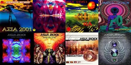 Asia 2001 - 8 Albums (1996-2005)