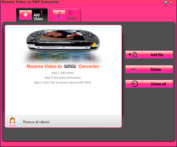 Mooma Video to PSP Converter v1.20