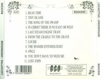 Leo Kottke - Greenhouse (1972) {BGO Records BGOCD50 rel 1997}