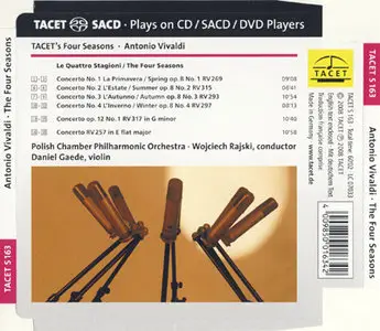 Antonio Vivaldi - Polish Chamber PO, Gaede - Four Seasons (2008) {Hybrid-SACD // EAC Rip} [RE-UP]