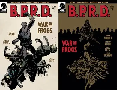 B.P.R.D. - War on Frogs #1-5 (2008)