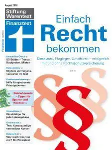 Finanztest - August 2018