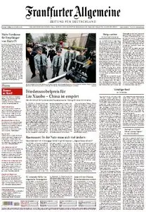 Frankfurter Allgemeine Zeitung mit RMZ vom 9. Oktober 2010