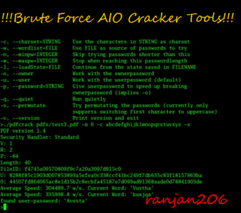 Brute Force AIO Cracker Tools