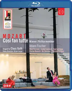 Mozart: Cosi Fan Tutte - Fischer, Persson, Leonard, Petibon, Skovhus [Salzburg Festival, 2010] [Blu-ray rip]