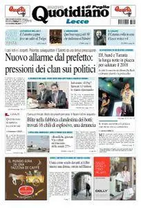 Quotidiano di Puglia Lecce - 31 Dicembre 2017
