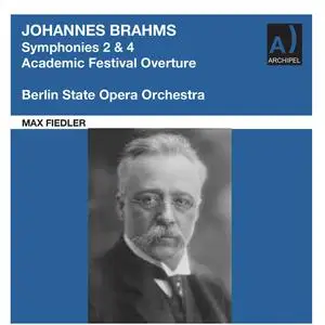 Berlin State Opera Orchestra - Max Fiedler conducts Brahms Symphonies 2 & 4 (2023) [Official Digital Download]