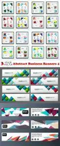 Vectors - Abstract Business Banners 4