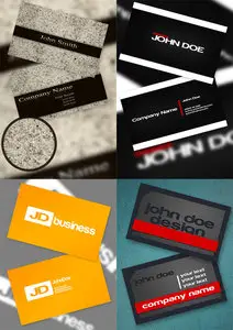 New collection of business cards