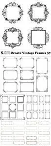 Vectors - Ornate Vintage Frames 37