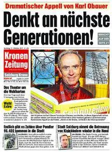 Kronen Zeitung Salzburg - 21. Oktober 2017