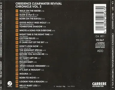 Creedence Clearwater Revival - Chronicle Volume Two (1986)