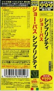 Joe Pass - Simplicity (1967) {2011 Japan 24-bit Remaster} [Jazz Masterpiece Best & More 999 Series]