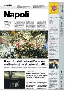 la Repubblica Napoli - 3 Dicembre 2018