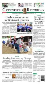 Greenfield Recorder - 14 October 2021