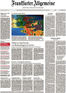 Frankfurter Allgemeine Zeitung vom Montag, 29. September 2014