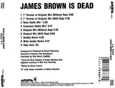 L.A. Style - James Brown Is Dead (US CD5) (1992) {Arista} **[RE-UP]**