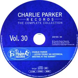 Charlie Parker Records: The Complete Collection, Vol.30 - Charlie Parker & Lester Young (2012 CP Records 233193/30 rec 1949}