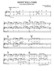 Night will come groundhog day - Tim Minchin (Piano-Vocal-Guitar)