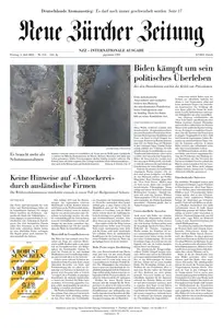 Neue Zürcher Zeitung International - 5 Juli 2024