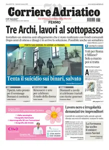 Corriere Adriatico Fermo - 6 Marzo 2025