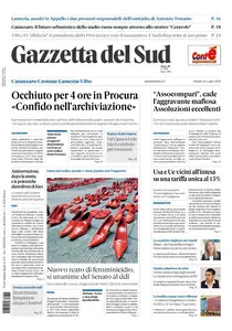 Gazzetta del Sud Catanzaro - 24 Luglio 2025