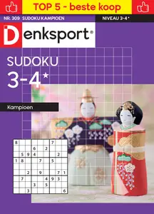 Denksport Sudoku 3-4 kampioen - 20 Februari 2025