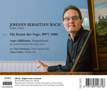 Aapo Häkkinen - Johann Sebastian Bach: Die Kunst der Fuge (2024)