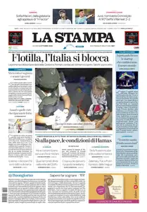 La Stampa Imperia e Sanremo - 2 Ottobre 2025
