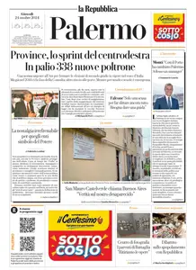 la Repubblica Palermo - 24 Ottobre 2024