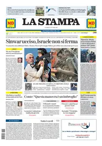 La Stampa Savona - 18 Ottobre 2024