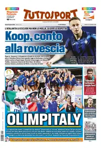 TuttoSport - 9 Agosto 2024