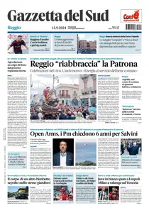 Gazzetta del Sud Reggio Calabria - 15 Settembre 2024