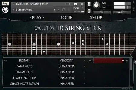 Orange Tree Samples Evolution 10 String Stick v1.3.0 KONTAKT