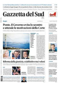 Gazzetta del Sud Reggio Calabria - 31 Ottobre 2025