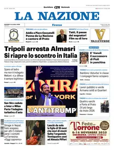 La Nazione Firenze - 6 Novembre 2025