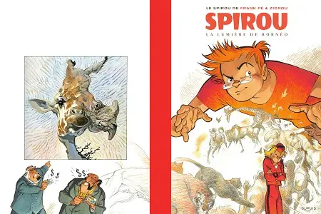 Une Aventure De Spirou Et Fantasio - Tome 10 - La Lumiere De Borneo (Éditon Luxe)