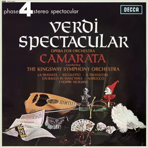 The Kingsway Symphony Orchestra & Camarata - Verdi Spectacular (1966/2024) [Official Digital Download 24/48]