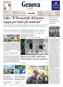 la Repubblica Genova - 14 Agosto 2025